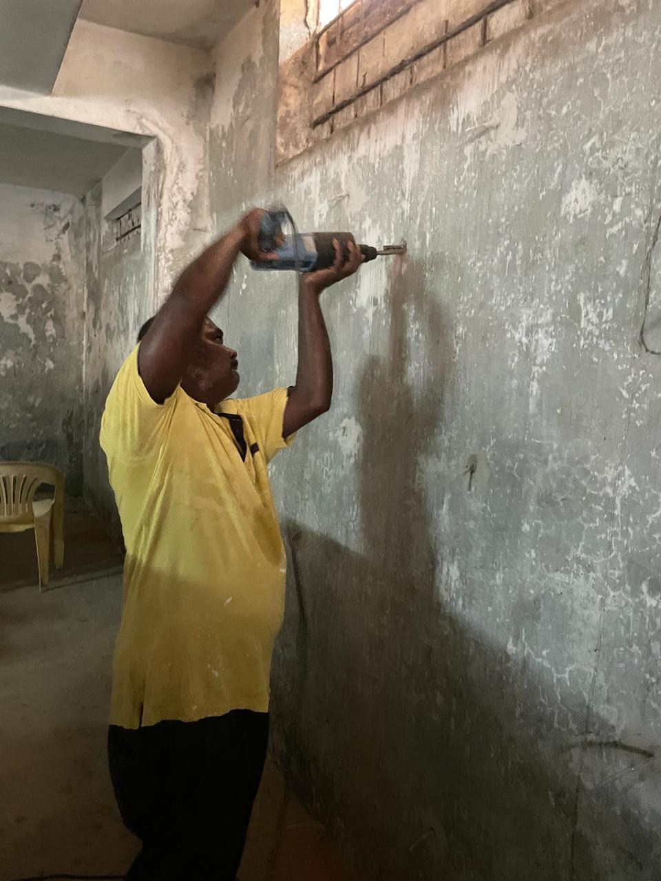 Basement injection grouting